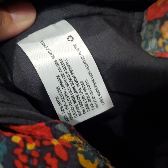 Isabel by Ingrid & Isabel Floral Print Maternity Blouse Women M - Picture 5 of 6